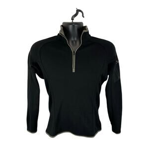 Arc’teryx Women’s 1/4 Zip Pullover Sweatshirt Black Size Small